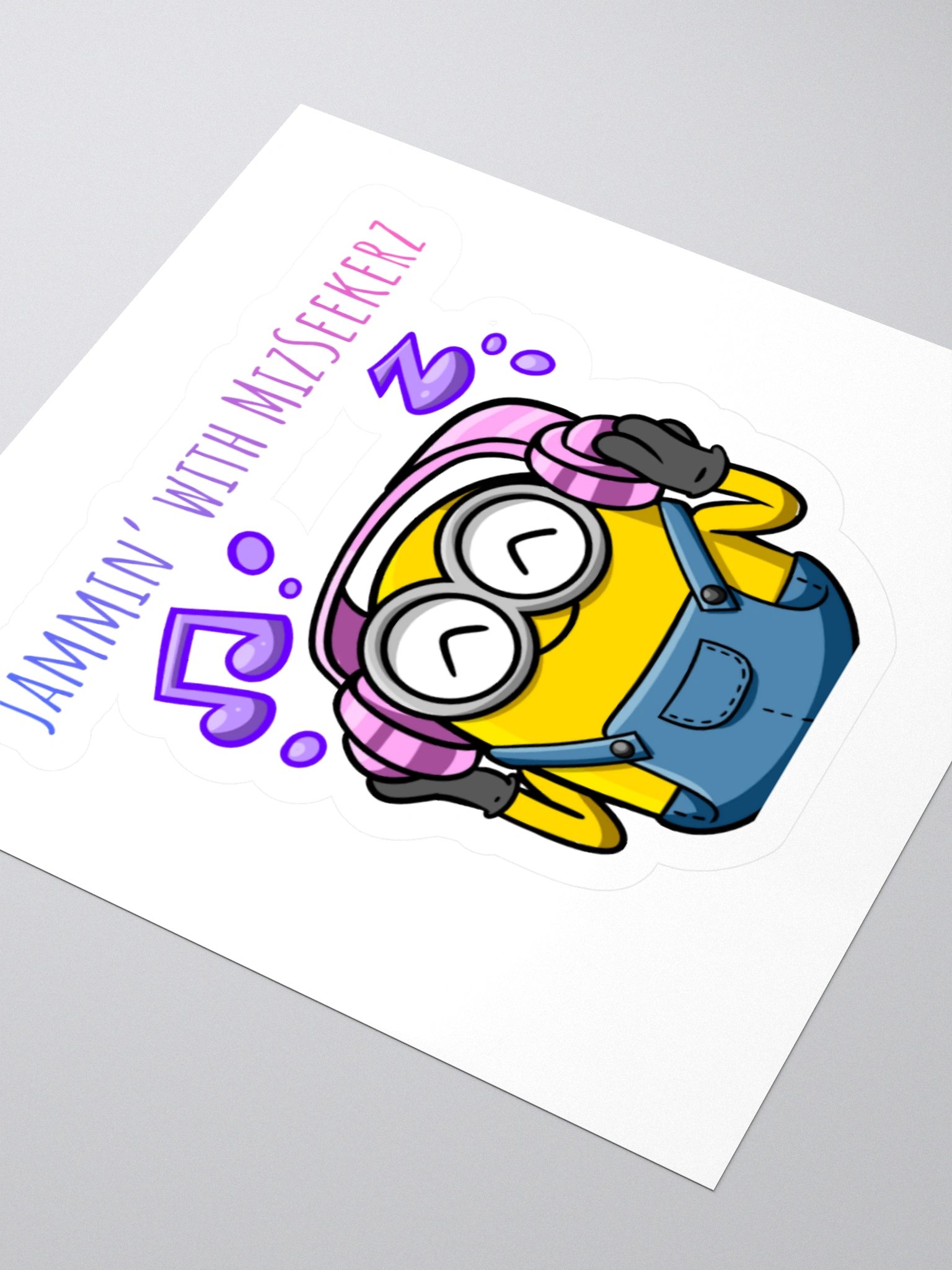 Jam with MizSeekerz Die Cut Sticker product image (3)