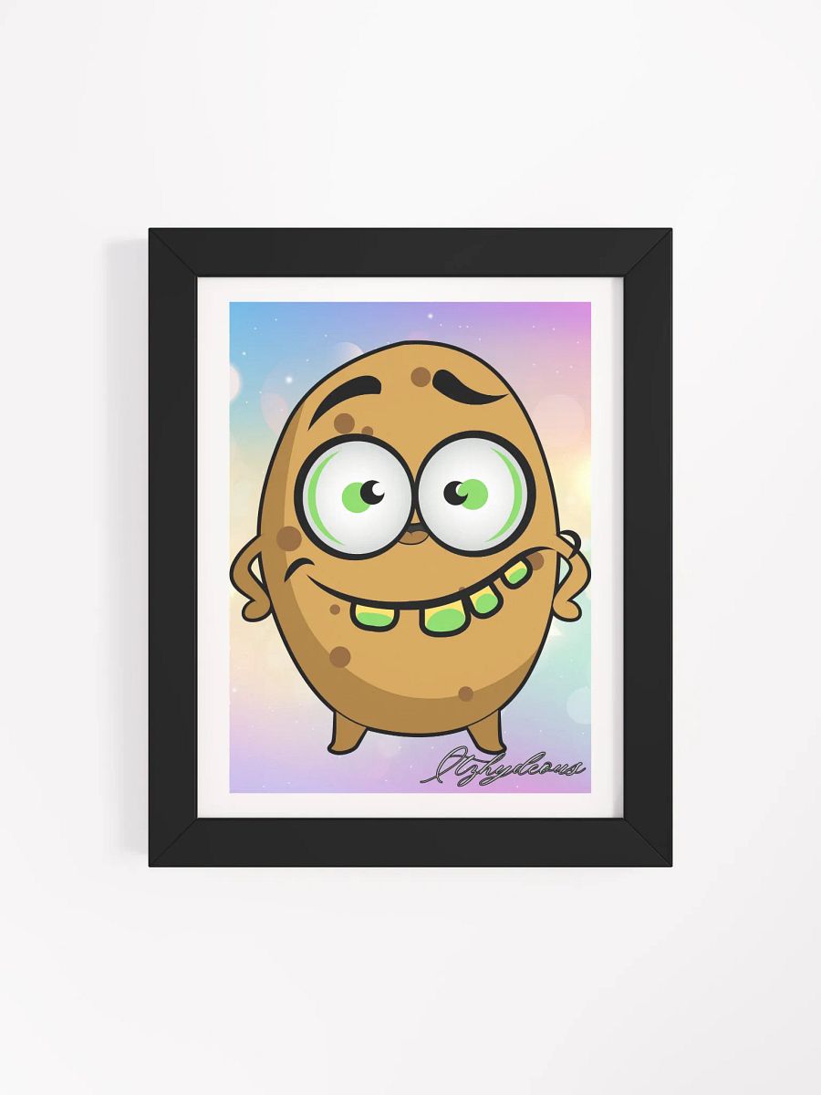 Cosmic Potato Power Framed Poster product image (4)