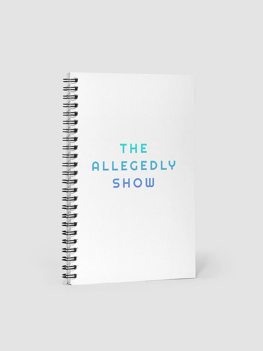 The Allegedly Show Note Book product image (1)