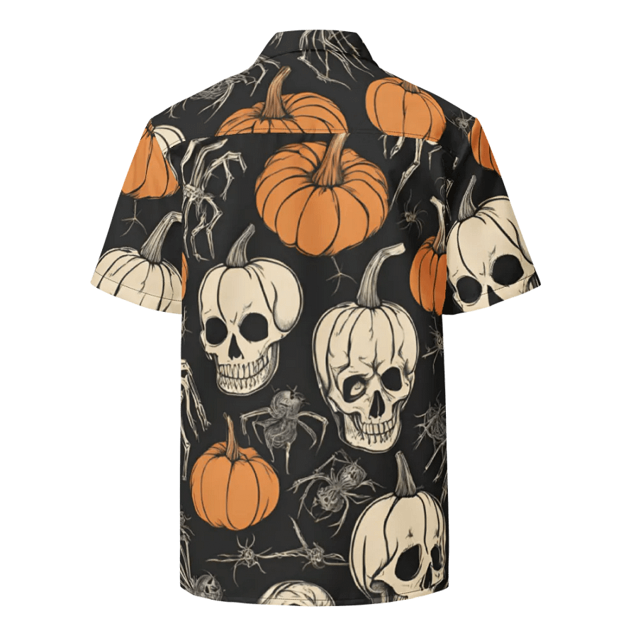 Spooky Paradise Hawaiian Shirt product image (8)