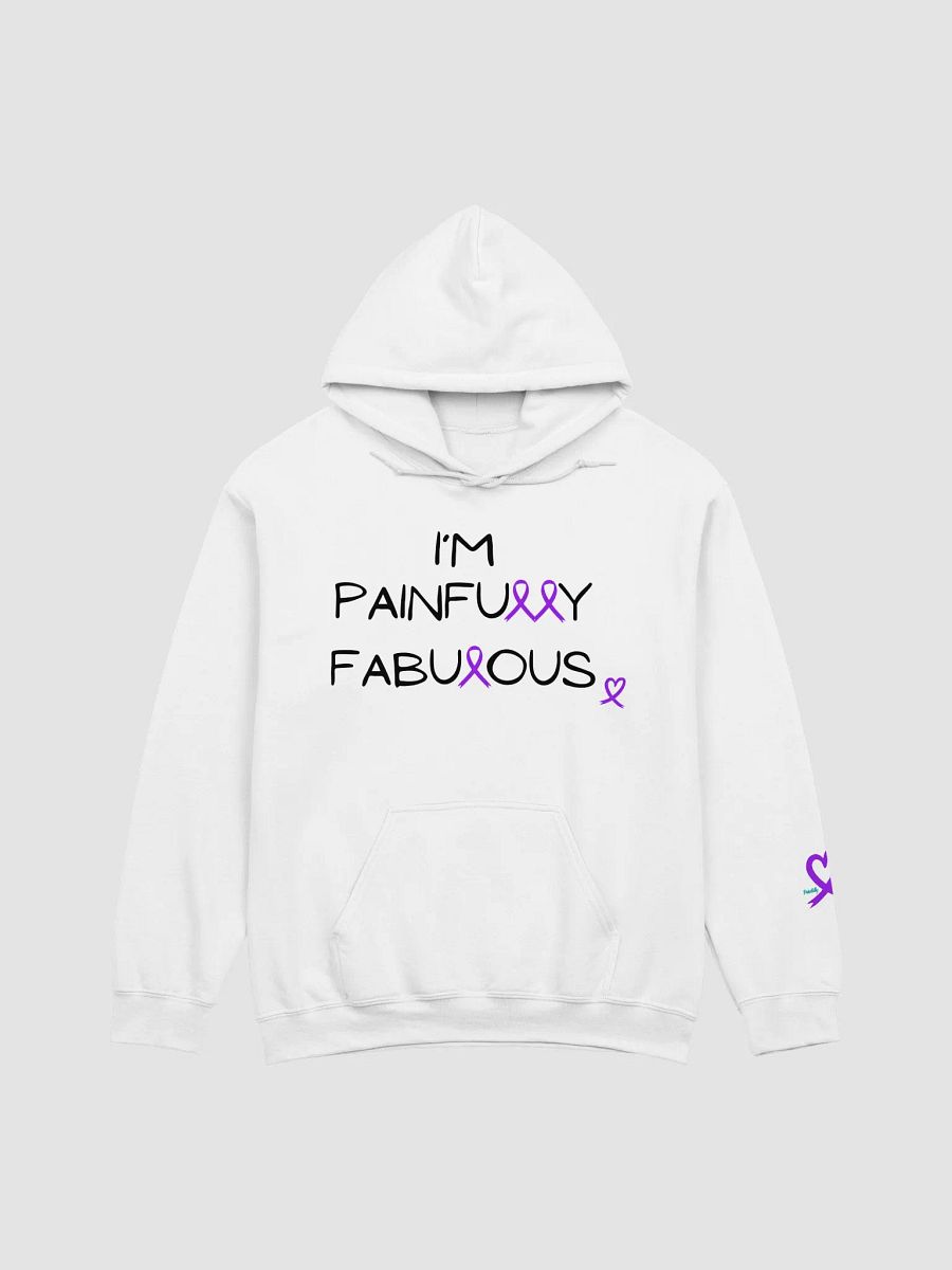 I'm Painfully Fabulous Hoodie- Black Print product image (1)
