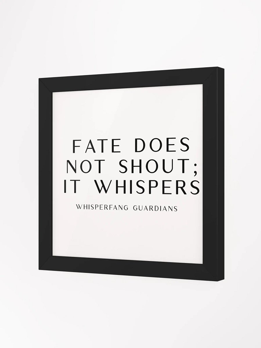 Whispering Fangs Proverb Framed Collection - Fate product image (2)