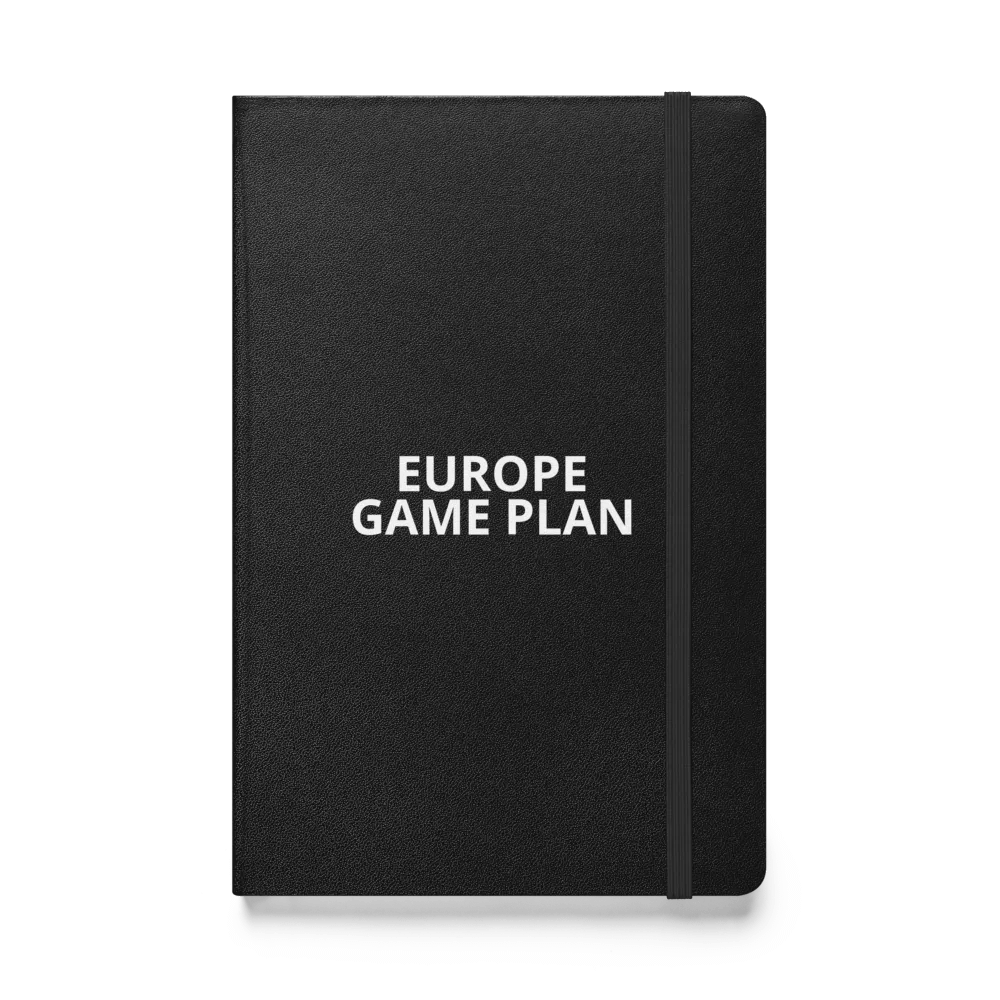 Europe Game Plan – Premium Travel Notebook product image (1)
