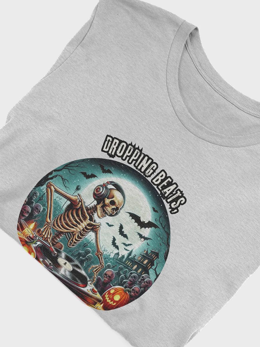 Glowing Grooves Skeleton DJ T-Shirt product image (25)