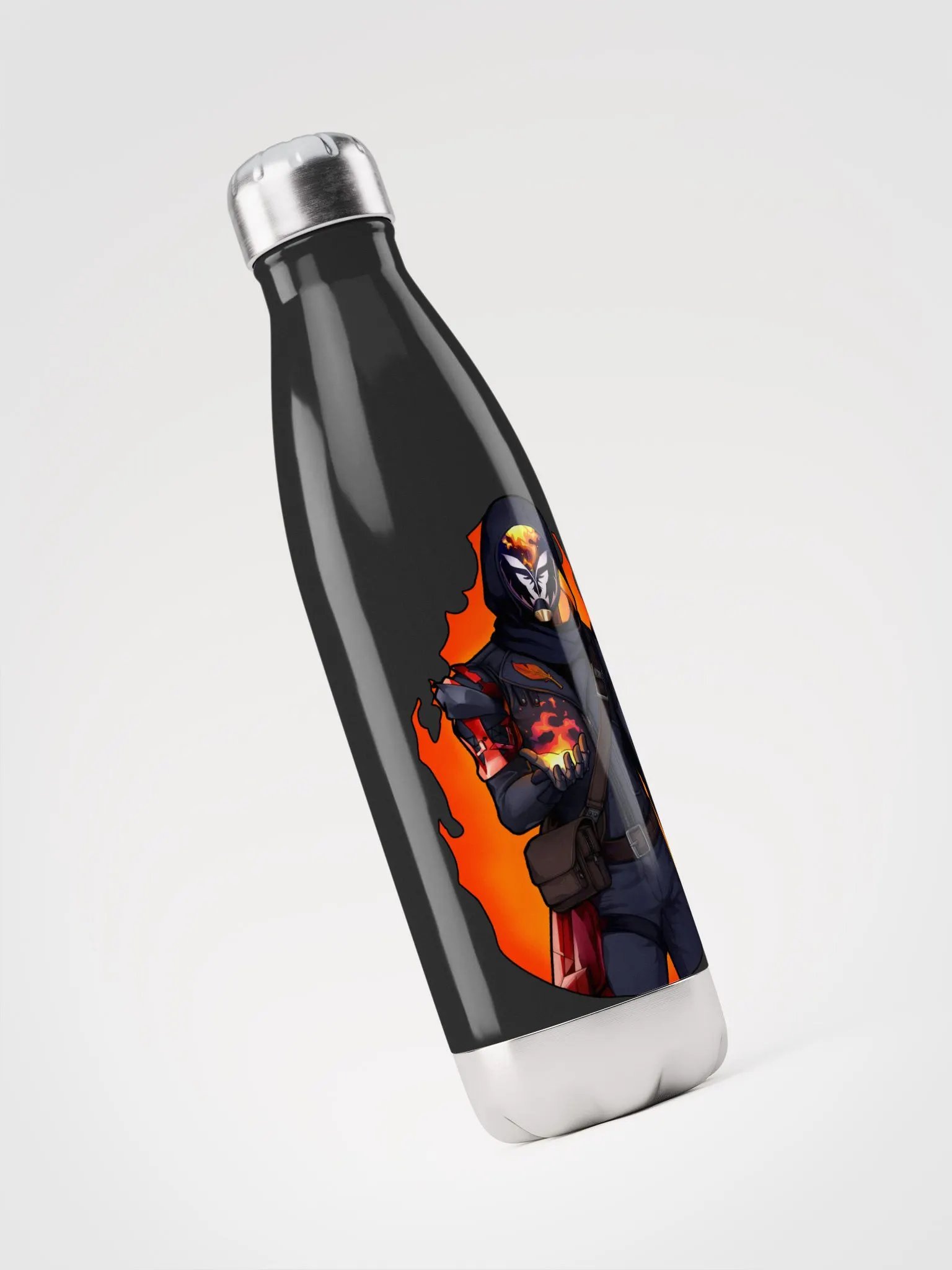 Flame Supernova Stainless Steel Water Bottle product image (3)