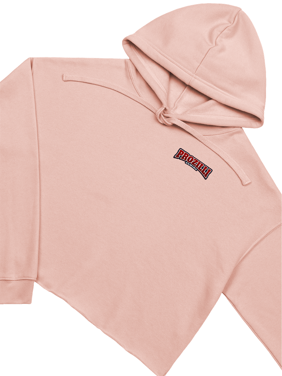 Prozilli Gaming Women's Fleece Crop Hoodie – Cozy & Stylish Gamer Apparel product image (2)