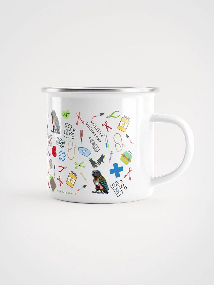 Wildlife Volunteer Adventure Essential Enamel Mug product image (1)