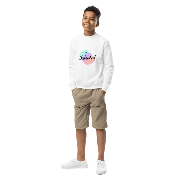 Very Talented Youth Crew Neck Sweatshirt product image (2)
