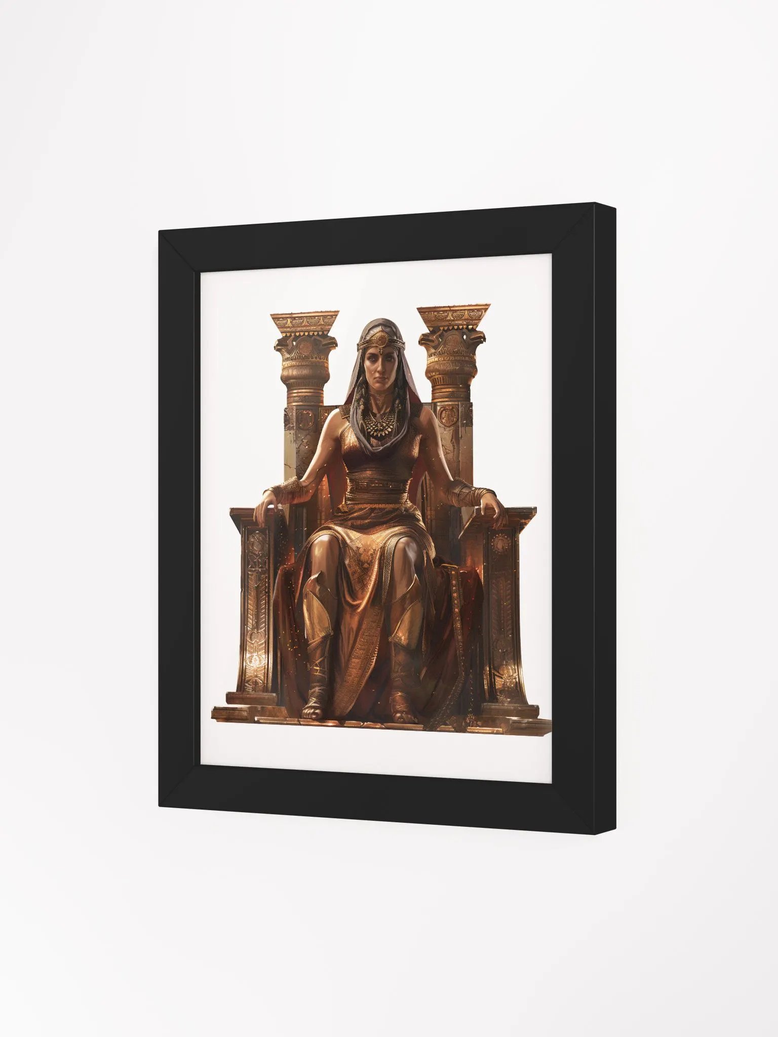 Hera - The Queen of the Gods in Greek Mythology Framed High-Quality Matte Poster product image (14)