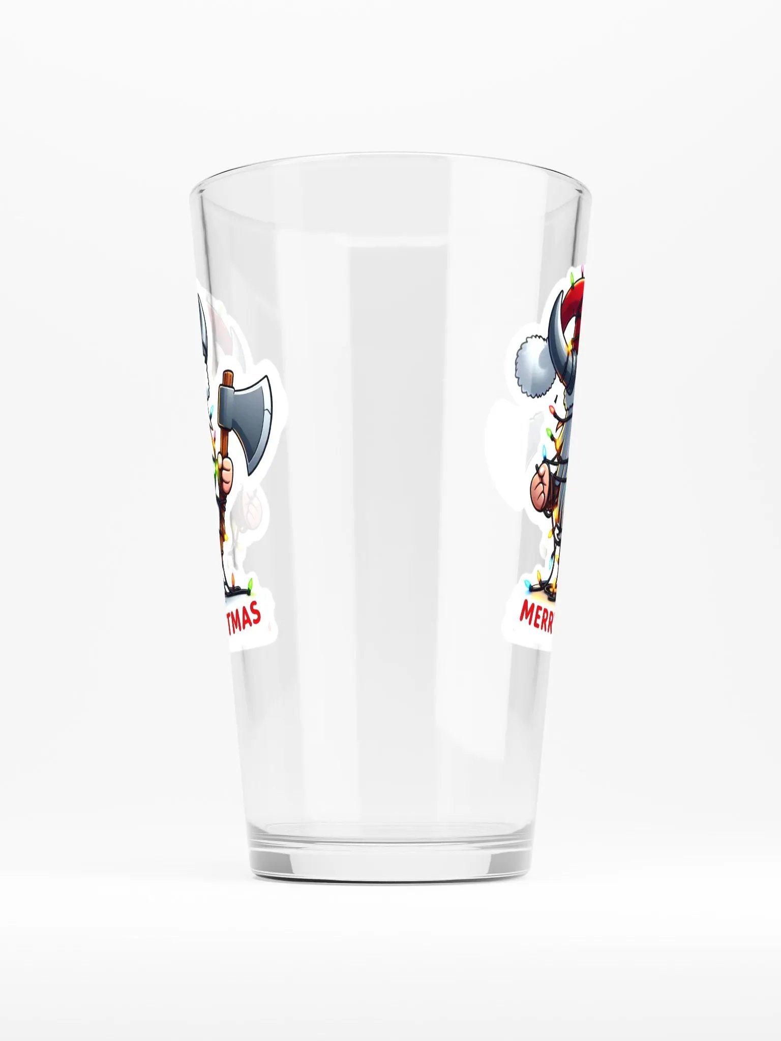 Axe Merry Christmas Pint Glass product image (2)