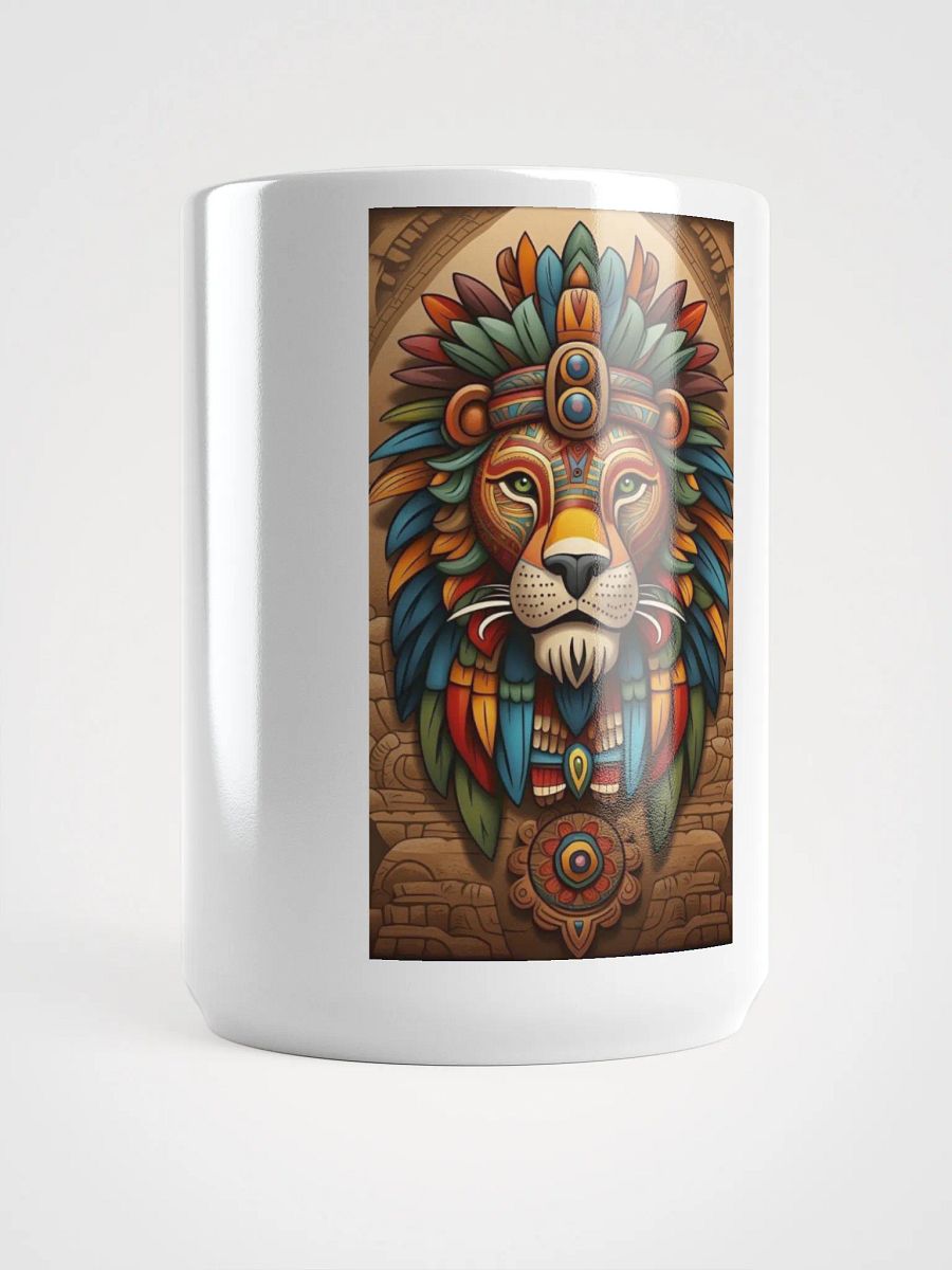 Tribal Lion Feather Headdress Mug product image (5)