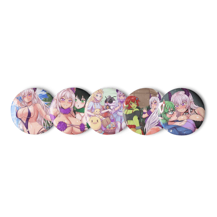 Tomo And Friends Buttons product image (1)