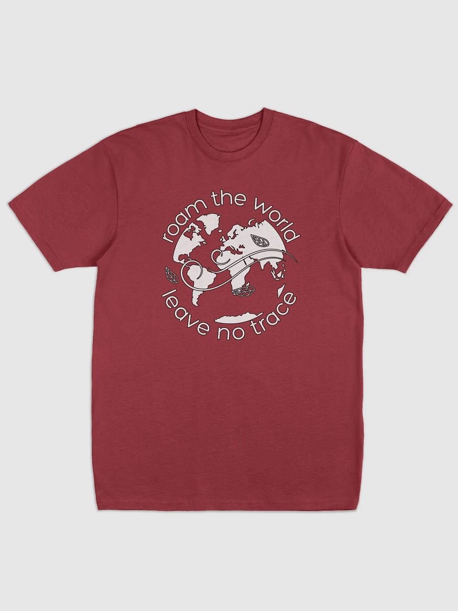 Roam The World leave No Trace Eco Sustainable Travel T-shirt product image (1)