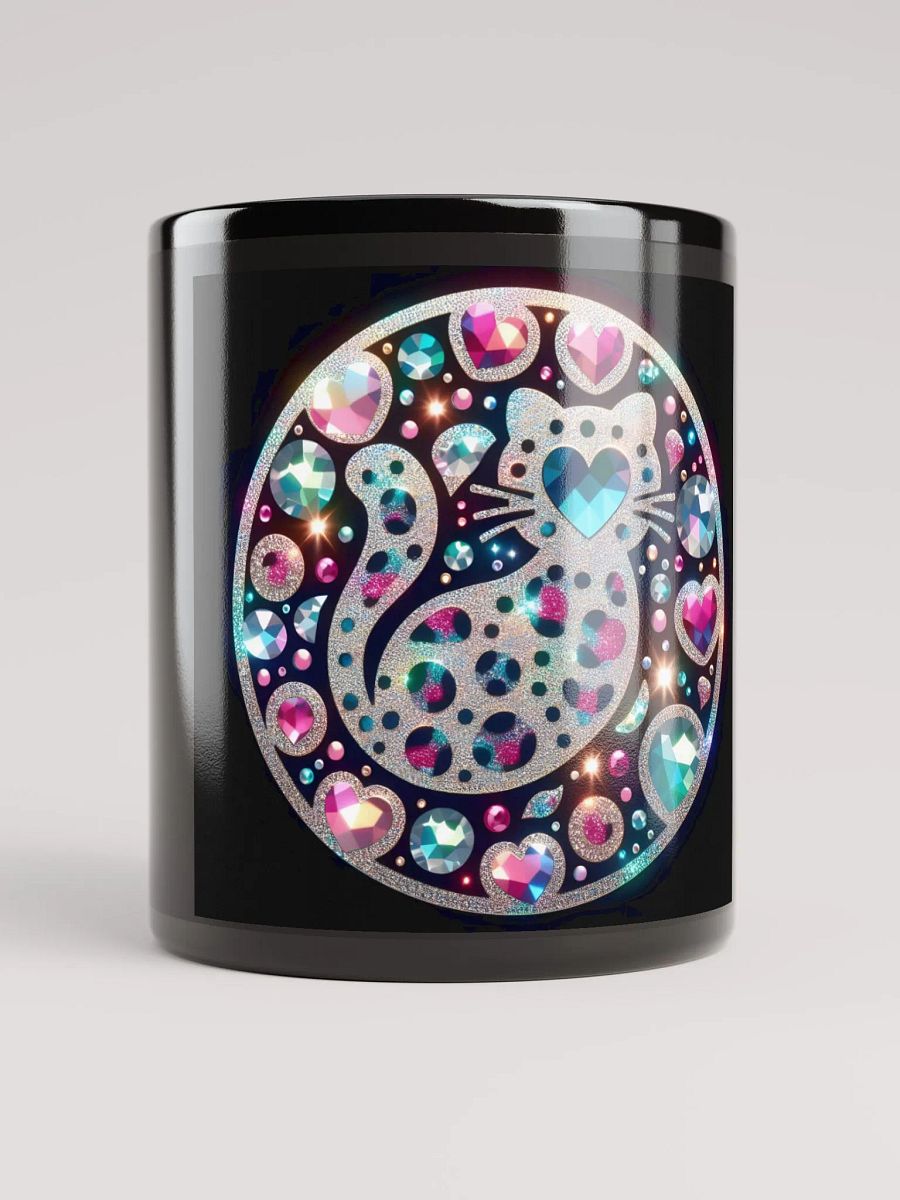 Whimsical Jeweled Cat Mug product image (10)