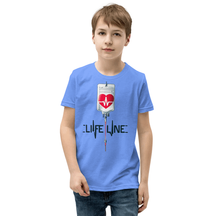 Lifeline Heartbeat Youth T-Shirt product image (2)