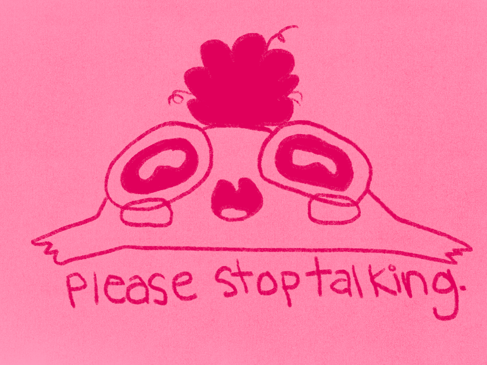 Please Stop Talking Hoodie product image (2)