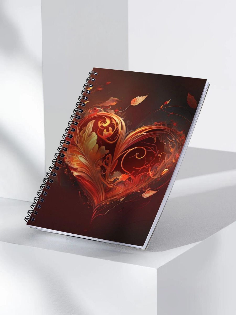 Flaming Heart Notebook product image (3)