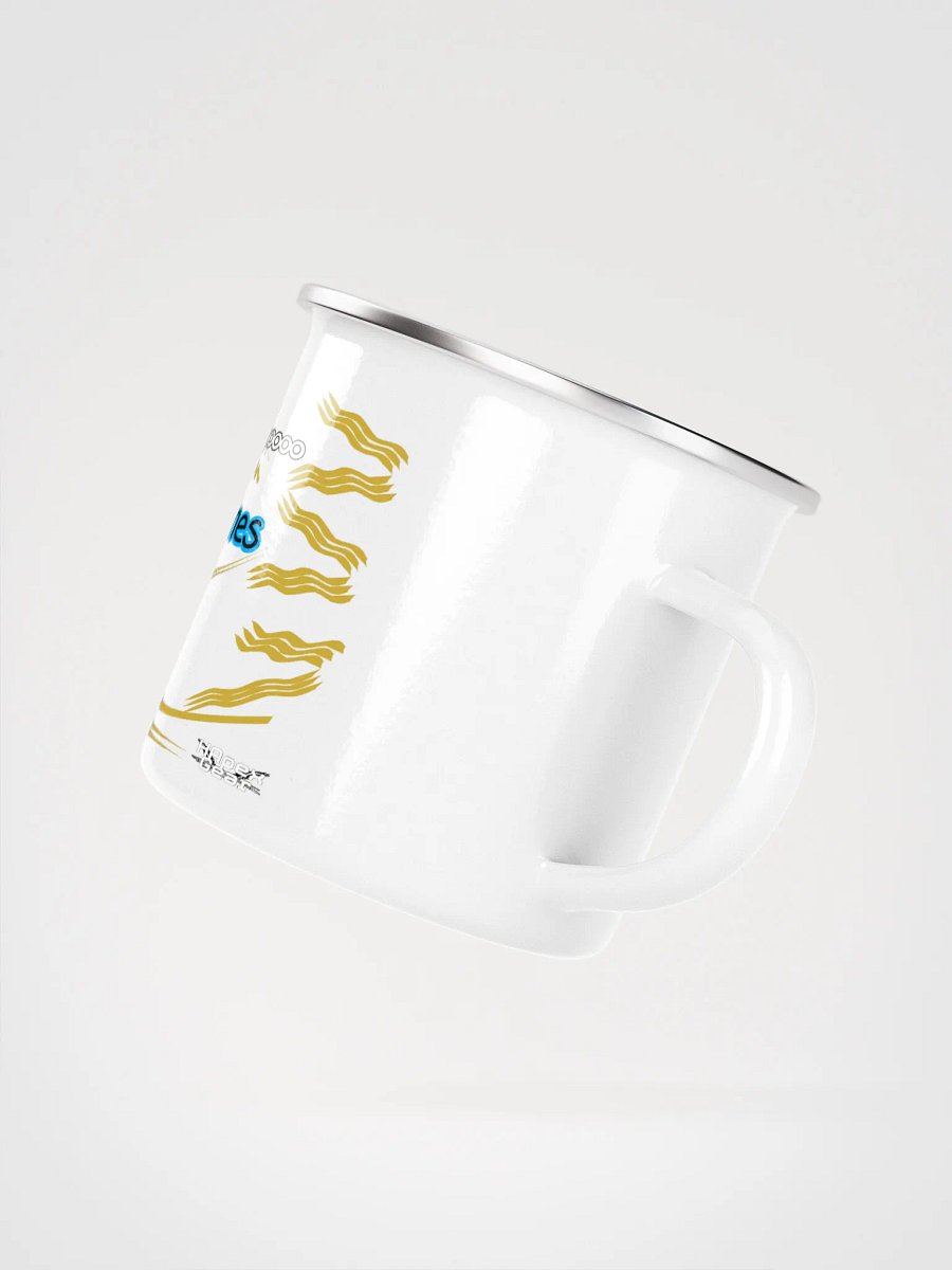 Dream Until.. Your Dream Comes True - White - Enamel Mug product image (3)