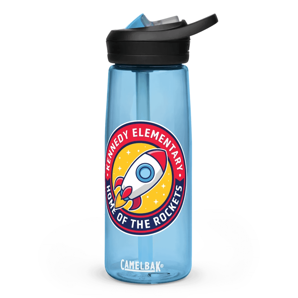 Kennedy Elementary Rocket Logo Water Bottle product image (1)
