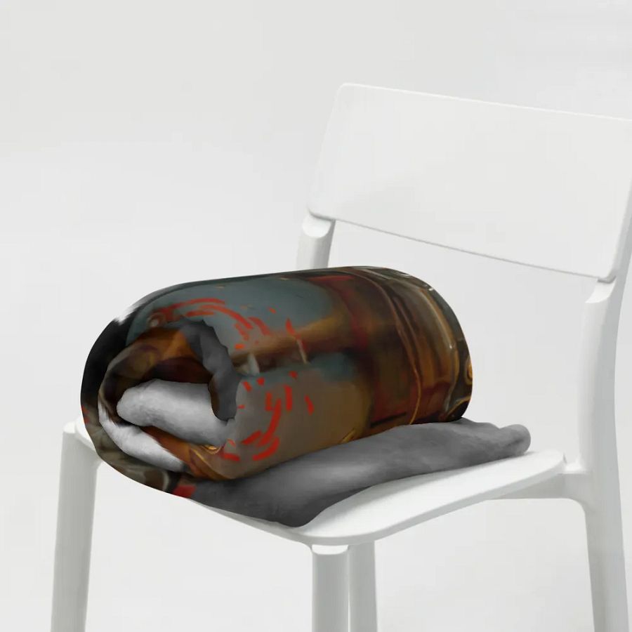 Power Armor Smokey Cloud Throw Blanket product image (7)
