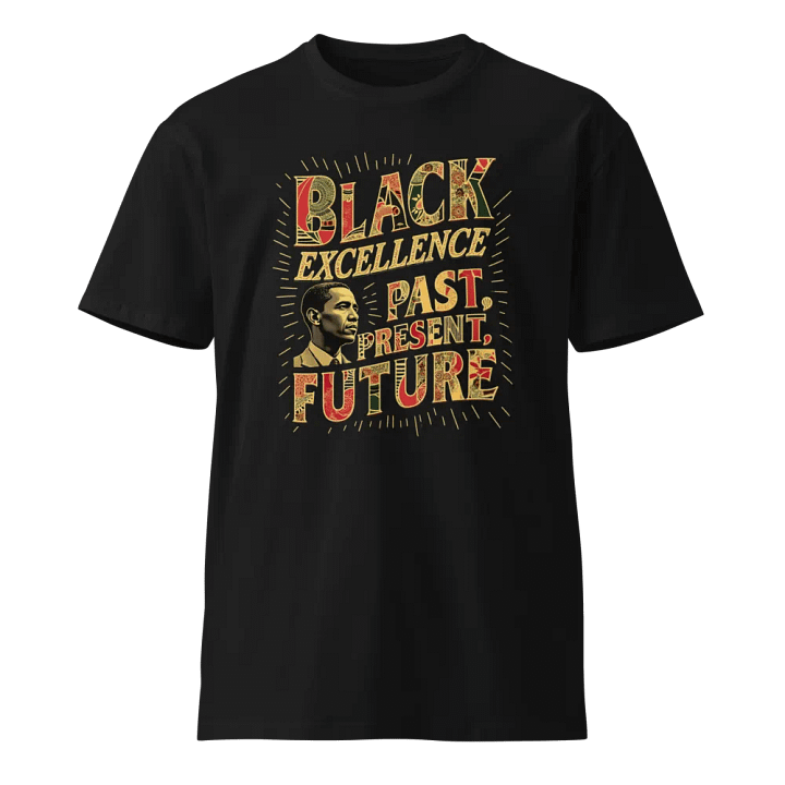 Black Excellence Legacy Stylized T-Shirt product image (1)