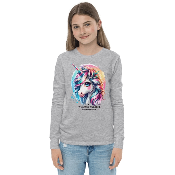 Enchanted Unicorn Youth Long Sleeve T-Shirt product image (1)