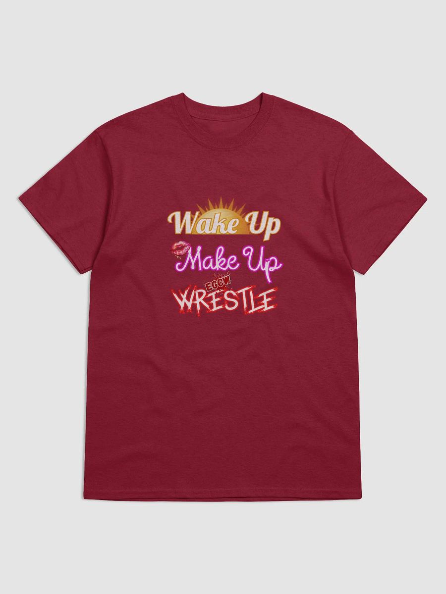 EGCW Wake Up, Make Up, Wrestle Women's T-Shirt product image (7)