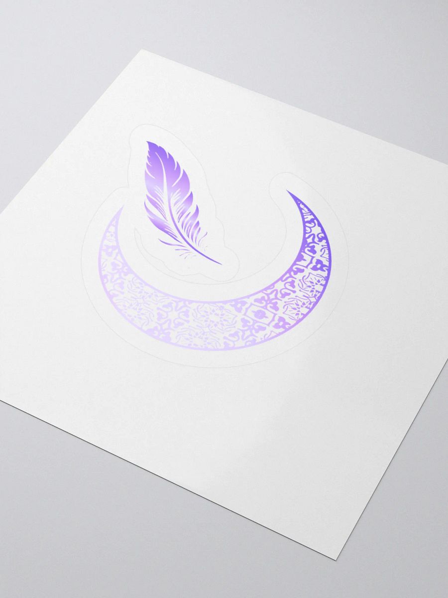 Ravenwood Writing Logo (Purple) Sticker product image (12)