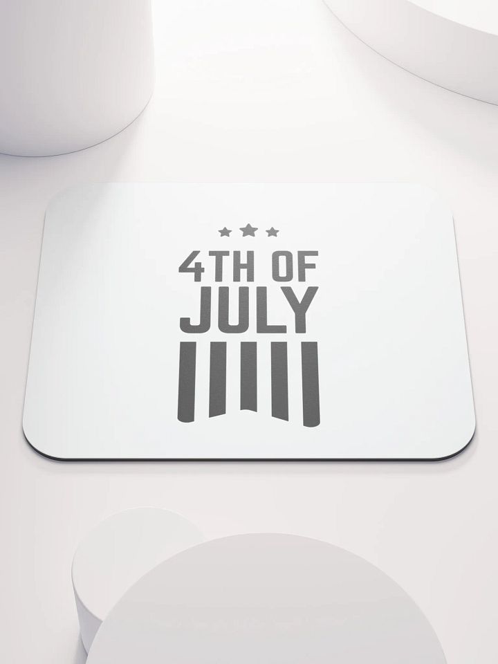 Patriotic 4th of July Mouse Pad product image (1)
