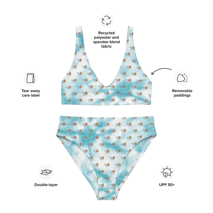 Neptune - High Waisted Bikini product image (4)
