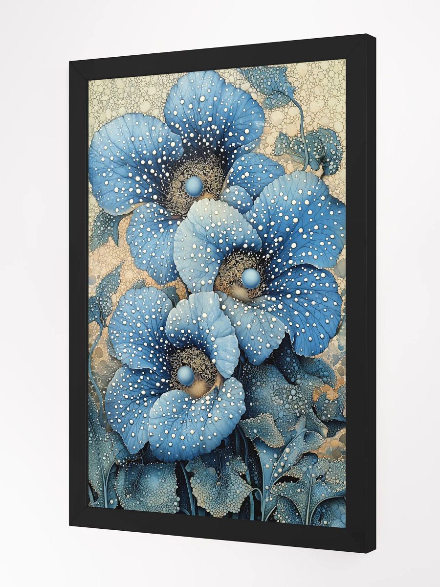 Whimsical Blossoms: Fantasy Poster of Dreamy Forest Flowers product image (2)