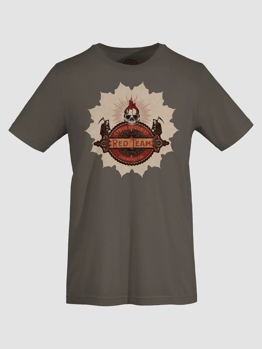 Cyber Security Red Team Reaper - Bella+Canvas Unisex T-Shirt (Super Soft Classic Fit) - Front Print product image (5)