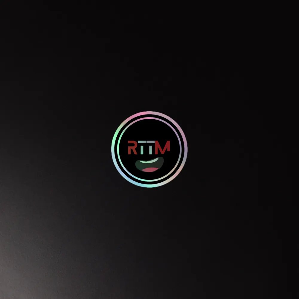 RTTM Face Holographic Stickers product image (3)