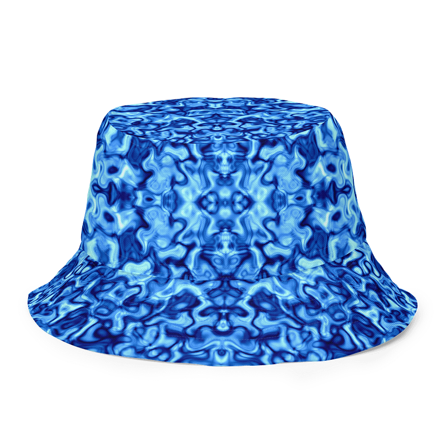 Liquid Blue Green Seas Reversible All-Over Print Bucket Hat product image (11)