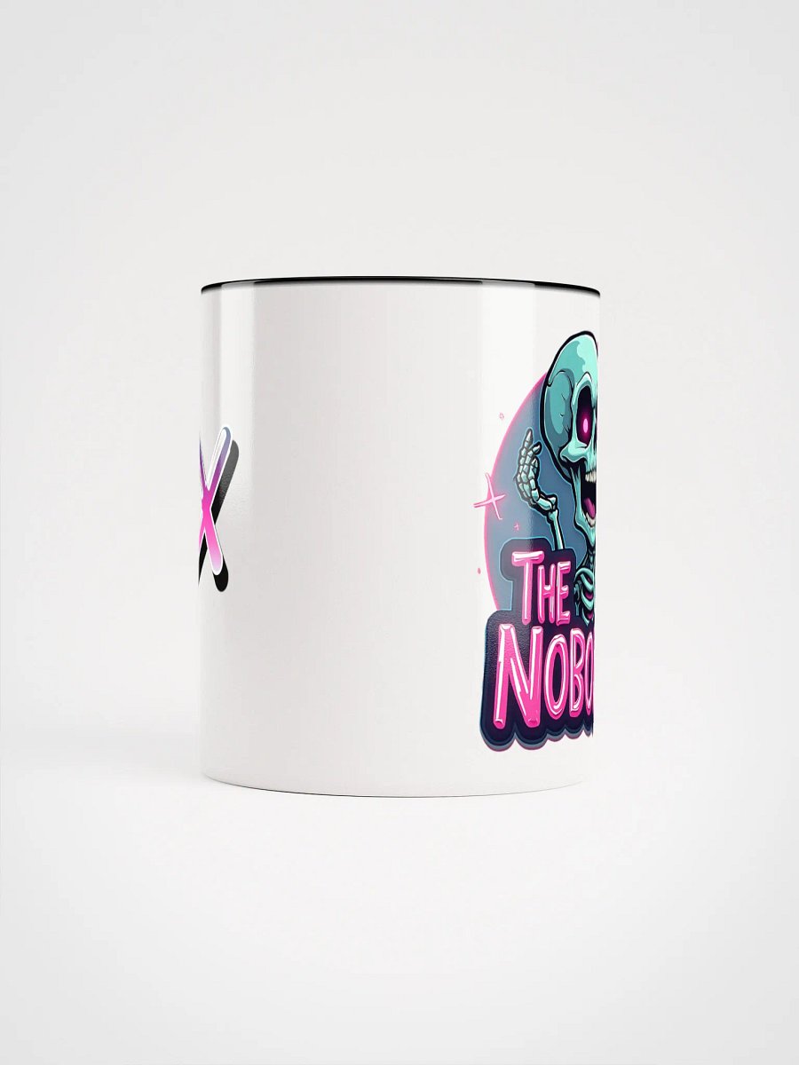 "The Nobodies" Ceramic Mug with Color Inside product image (4)