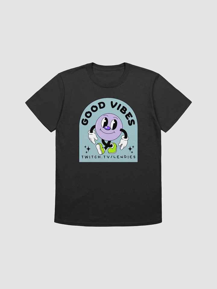 Good Vibes Soft Unisex T Shirt Purple product image (1)