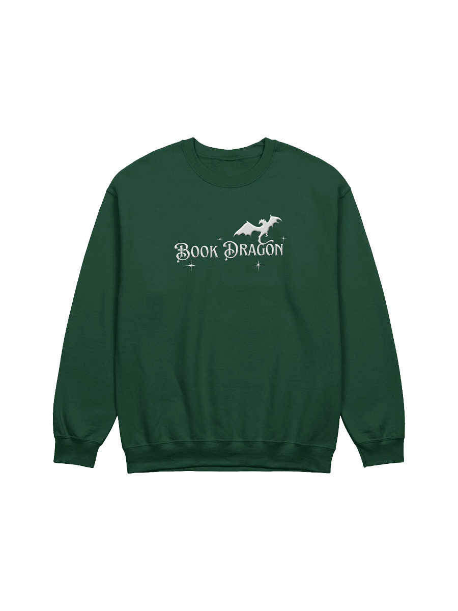 Book Dragon Embroidered Crewneck Sweatshirt product image (7)
