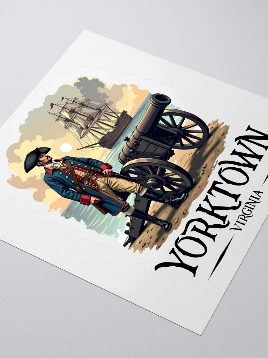 Yorktown, Virginia Colonial Soldier Sticker product image (8)