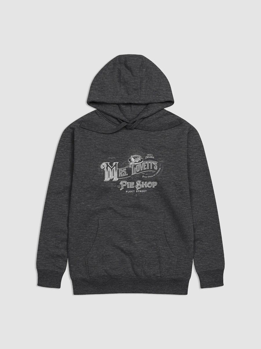 Mrs. Lovett’s Pie Shop Hoodie – Unisex Fleece Pullover for Sweeney Todd Lovers product image (1)