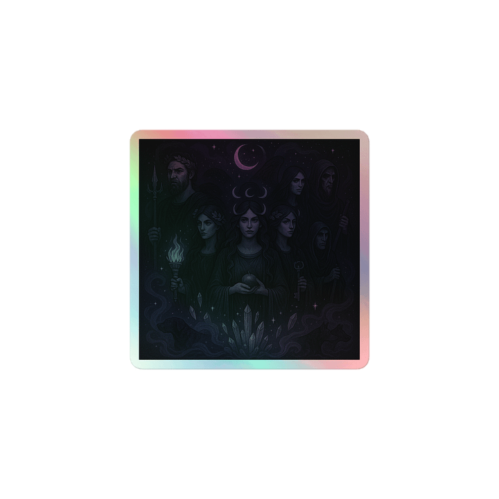 Underworld Pantheon – Greek Mythology Holo Sticker product image (1)