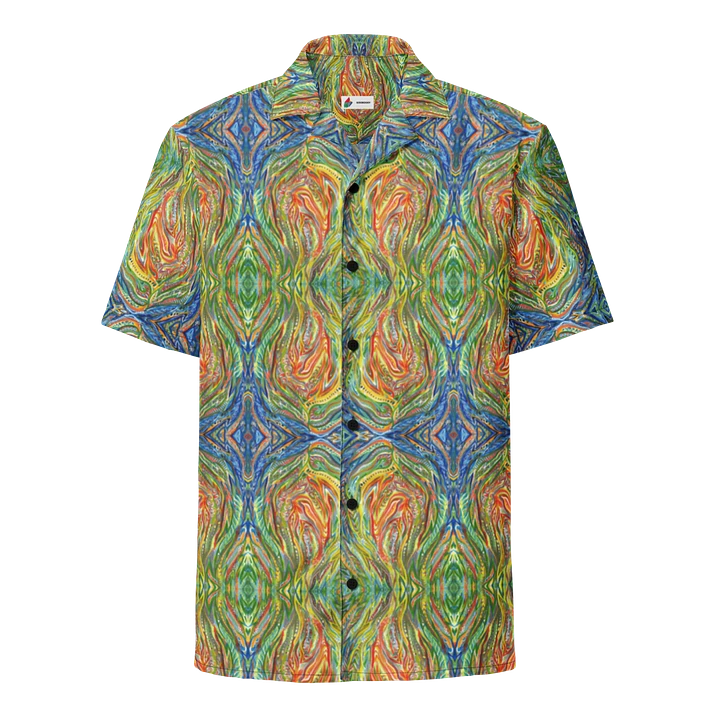 FIRE & WATER - PRINT BUTTON-UP SHIRT product image (1)