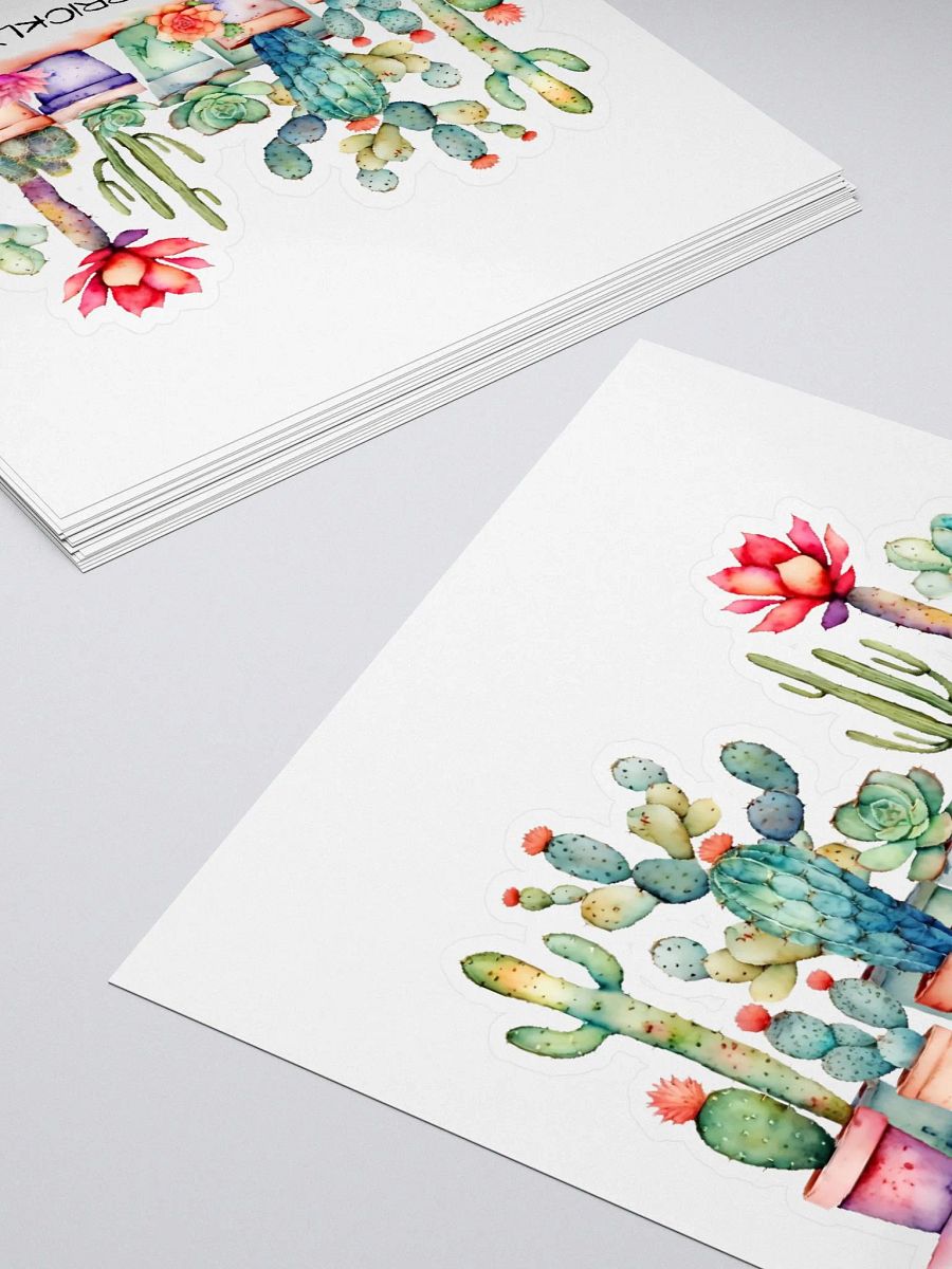 Cacti And Succulent Kiss Cut Sticker product image (5)