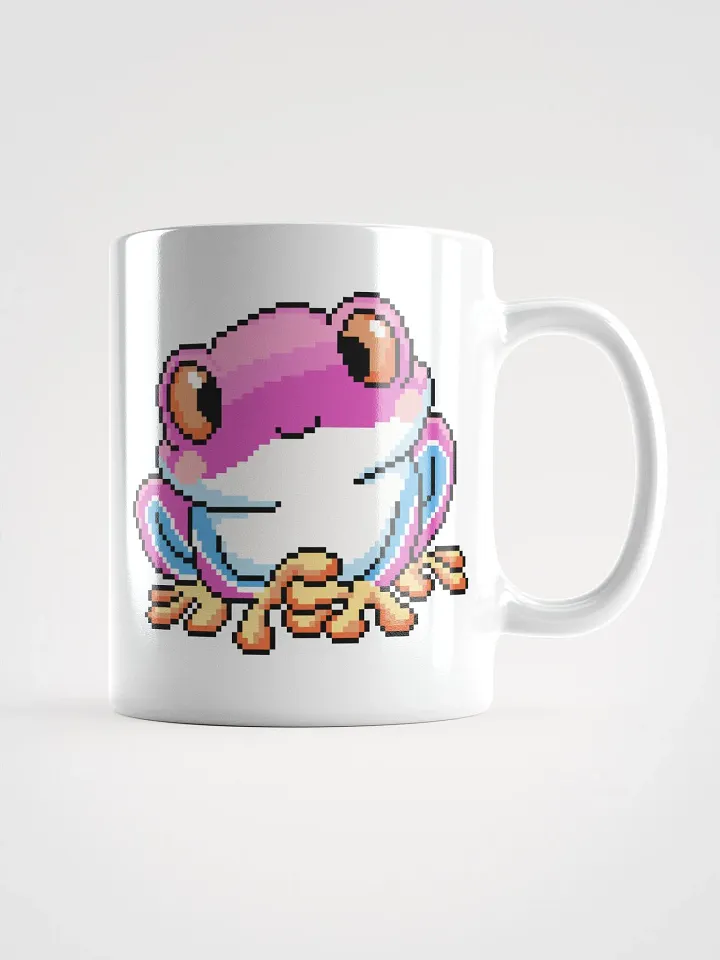 Pink Rip the Frog White Glossy Mug product image (2)