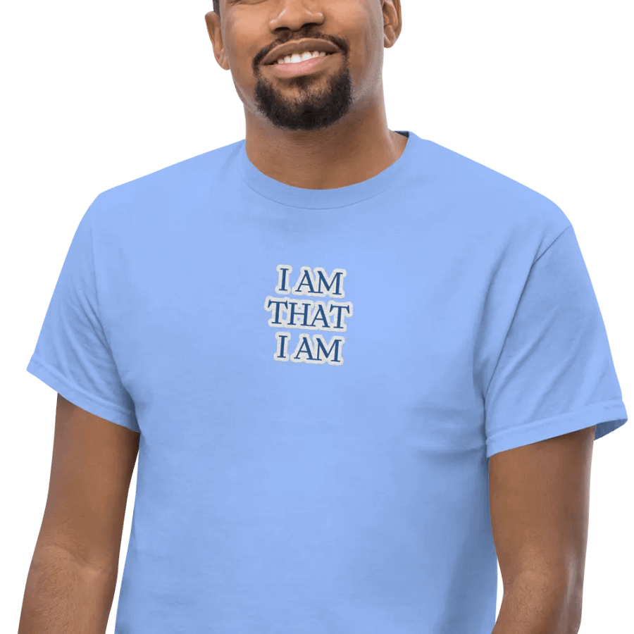 I AM THAT I AM T-Shirt Embroidered product image (6)