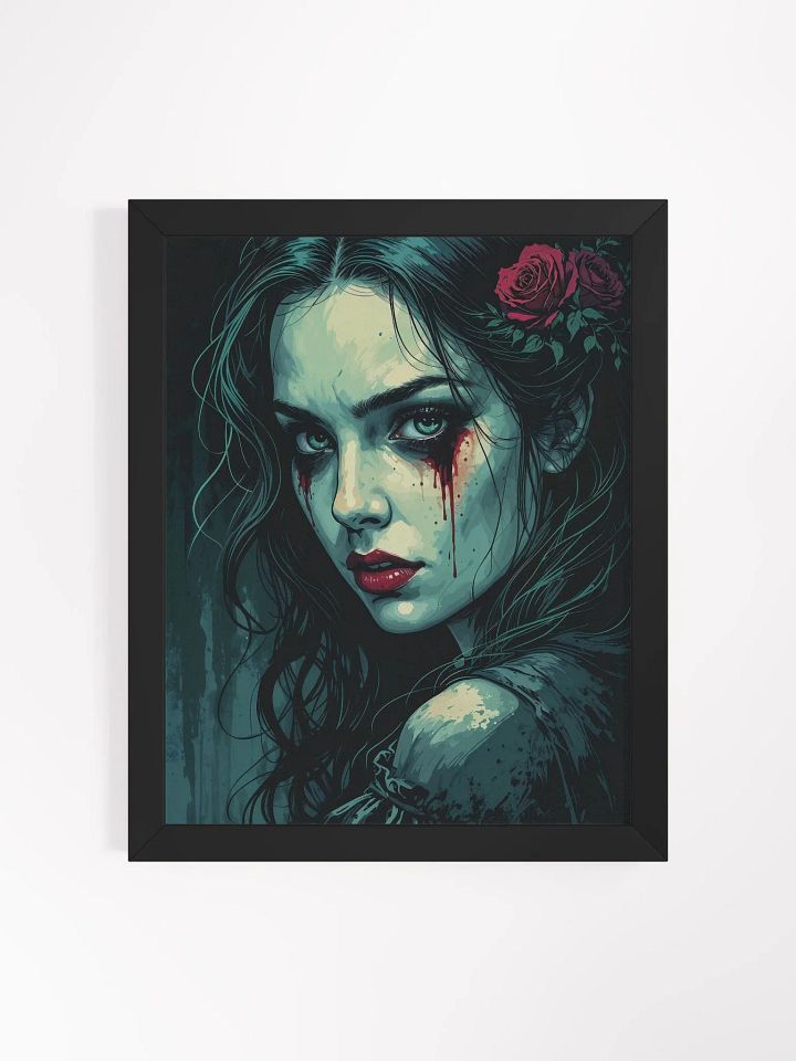 Scarlet Tears Framed Print product image (5)