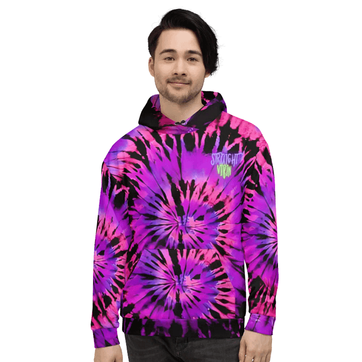 STRAIGHT VIBIN TIEDYE4 HOODIE product image (2)