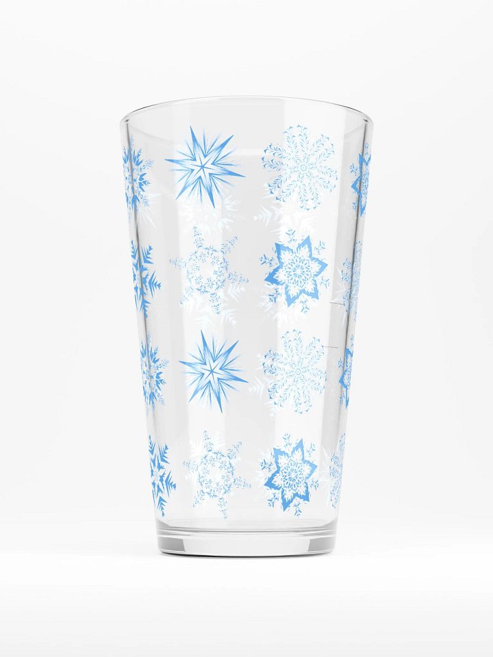 All Snowflakes Pint Glass product image (2)