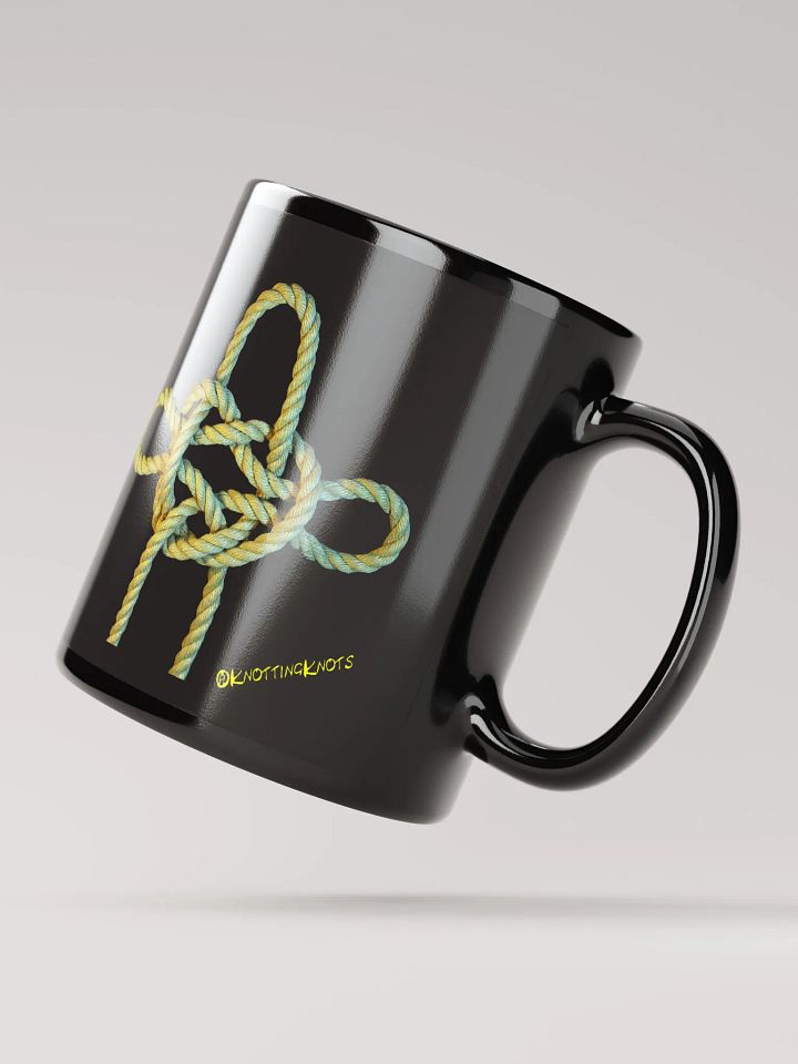 Masthead Knot or Jury Mast Knot Mug (Black) product image (2)