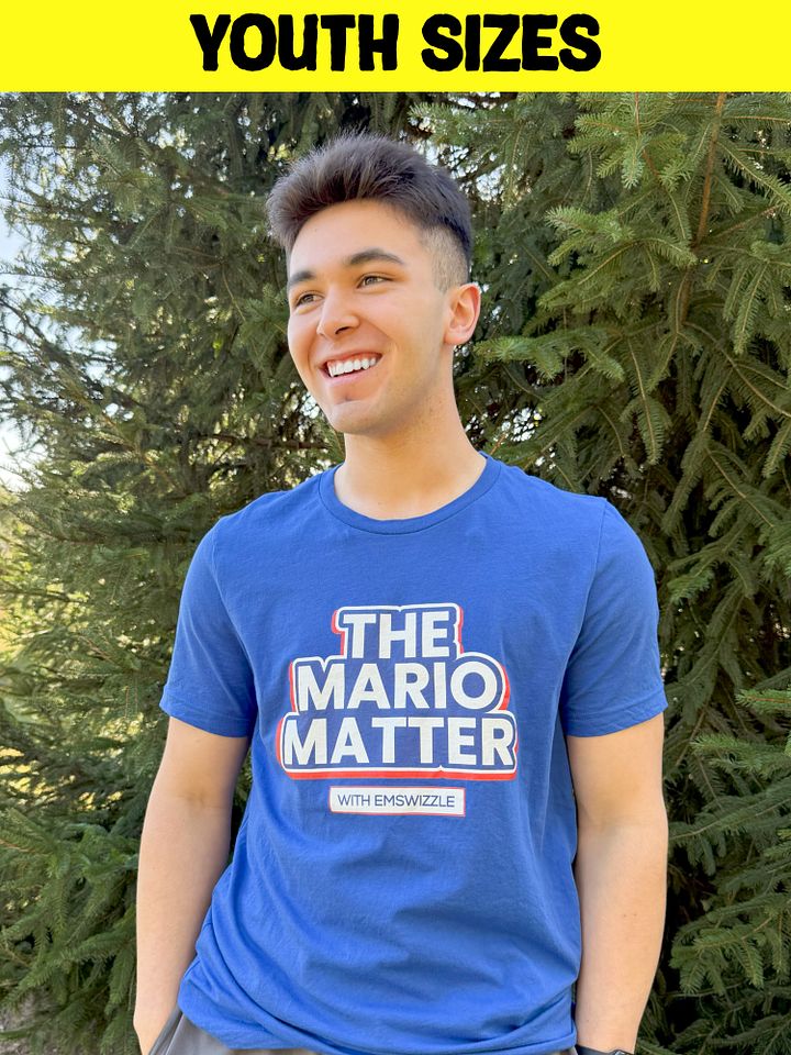 The Mario Matter Classic Tee (Youth) product image (1)