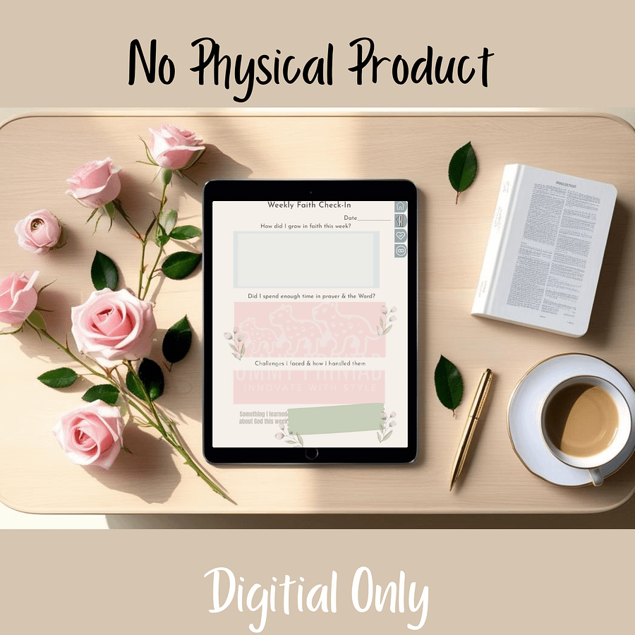 90-day Christian Planner and Journal product image (3)